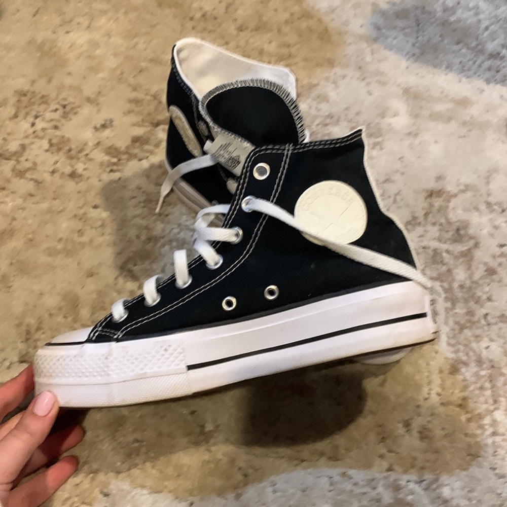 Custom Platform Hightop Converse